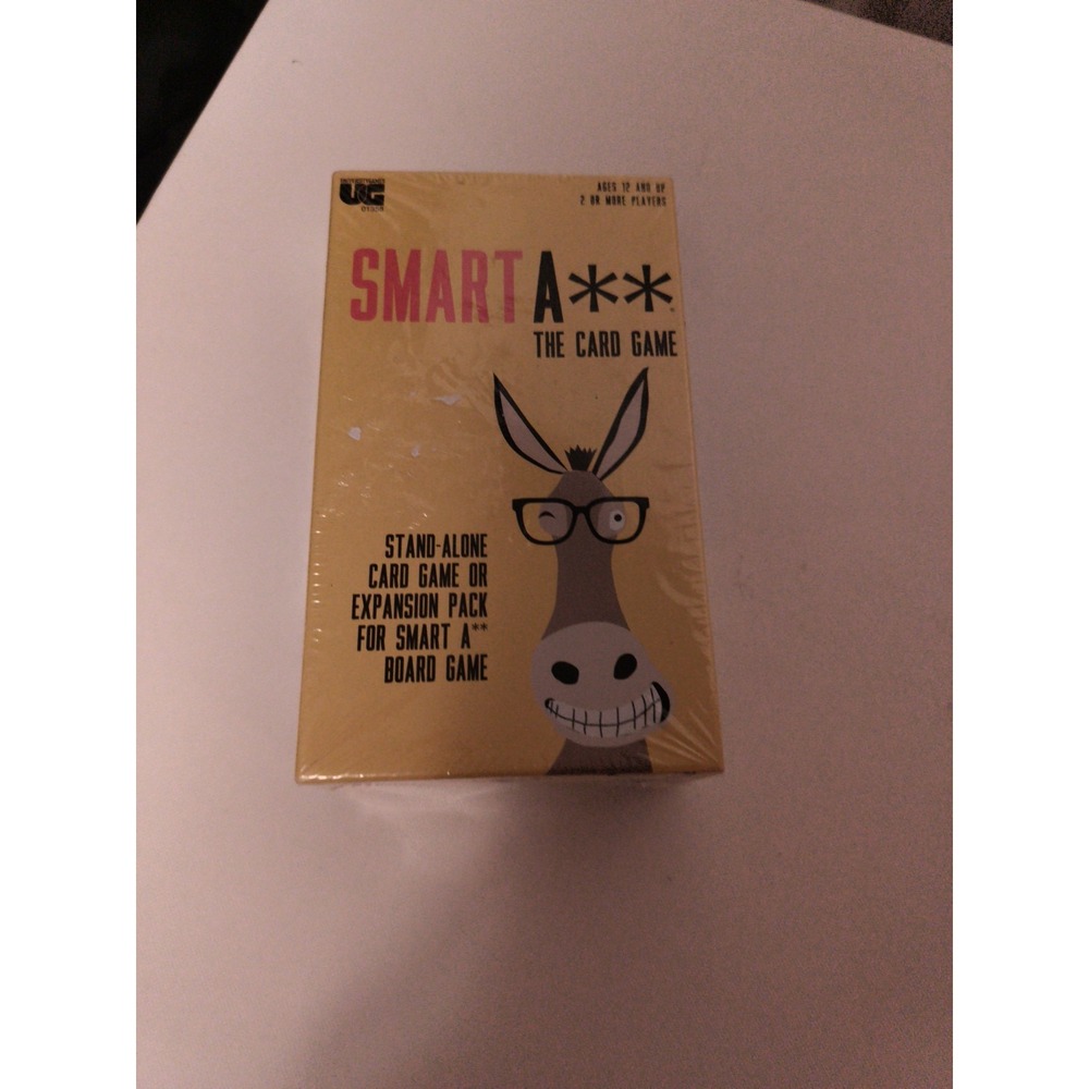Smart A**Card Game or Expansion Pack for Board Version Ages 12+ New Sealed